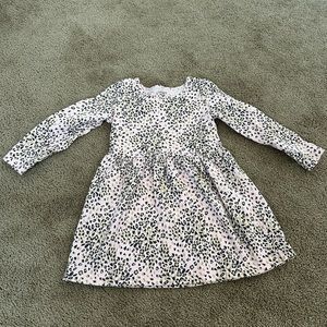Like New Sparkly Pink Cheetah 3T Carters Toddler Dress